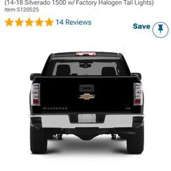 15 Silverado 1500 Tail Lights 