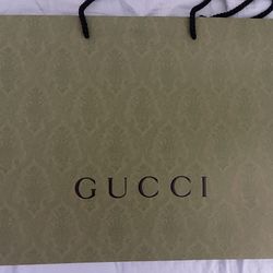 Gucci Paper Bag  Gucci, Paper bag, Bags