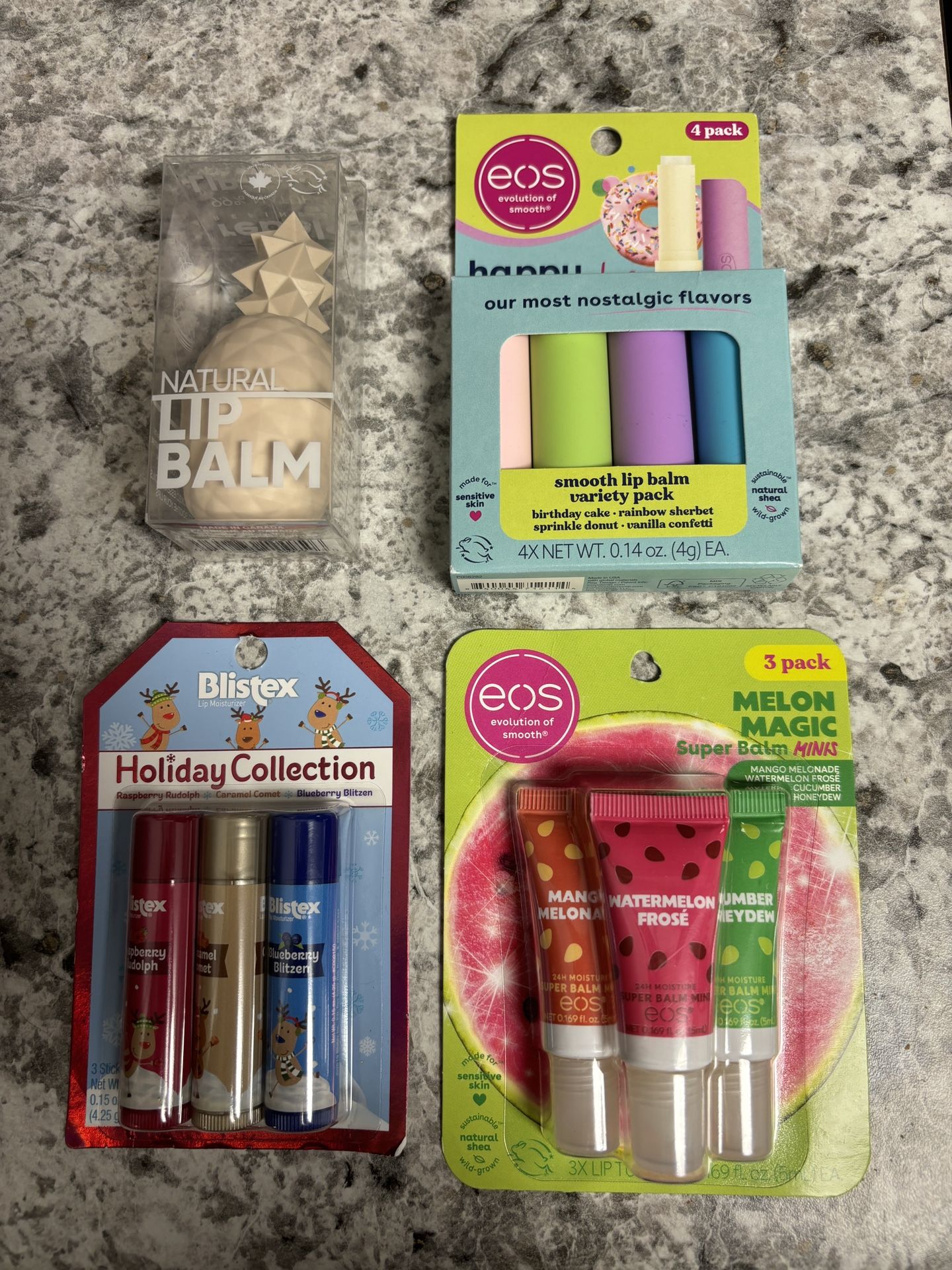 NIB Lip Balms