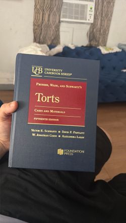 torts cases and materials 15th edition