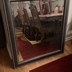 Miroir Black And Silver 