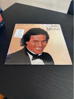 Julio Iglesias - 1100 Bel Air Place LP- IN SHRINK - w/ Diana Ross, Willie Nelson
