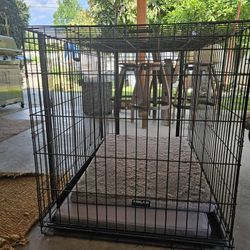 XL Dog Crate And Pad