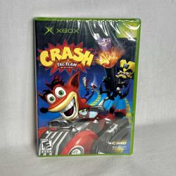 Vintage Microsoft XBOX Original - Crash: Tag Team Racing - Brand New Sealed 2000s