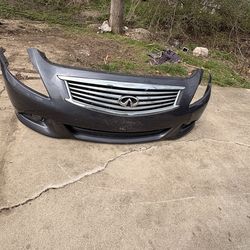 OEM Front  g37 bumper  w/ fog light assembly