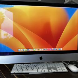iMac 27 inches - Retina 5K- core i5- MacOS Ventura 