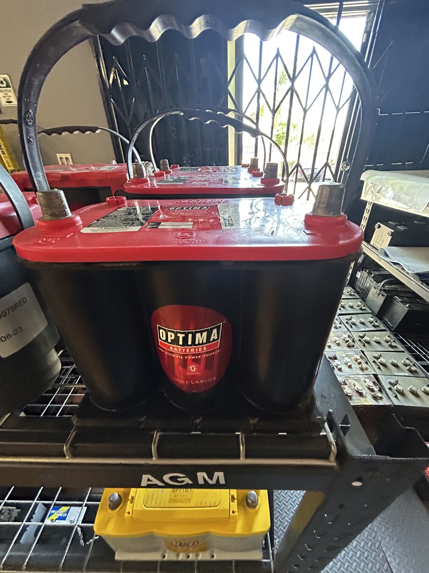 Car Batteries- ÓPTIMAS- Used- Audio