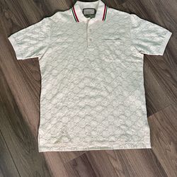 Gucci embroided polo