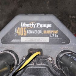Liberty Pumps 405 Commercial Drain Pump – 1/2 HP – $250