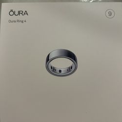 Oura Ring Silver Size 9