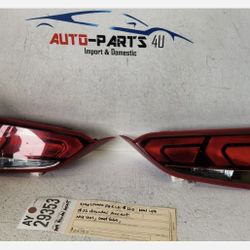 non led 2018 - 2022 HYUNDAI ACCENT LH & RH INNER TAIL LIGHT SET OEM AX72365