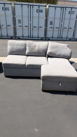 Living room sofa and chair