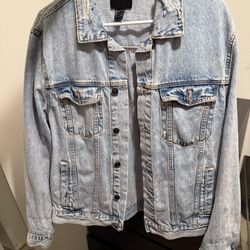 Men’s Large Light Denim Jacket 