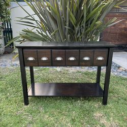 Apothecary Console Table