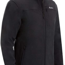 Mens Softshell Fleece-lined Jackets/Winter Outdoor Coats/Windbreaker/Medium-weight Water-repellent.