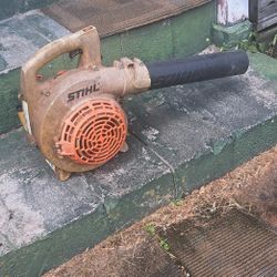 Leaf blower.
