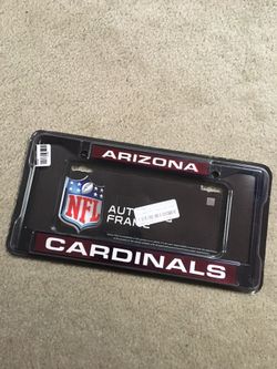 Arizona Cardinals license frame