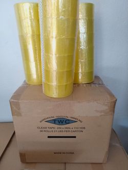 PACKING TAPE / BOX SEALING TAPE......110 yards long $2.50