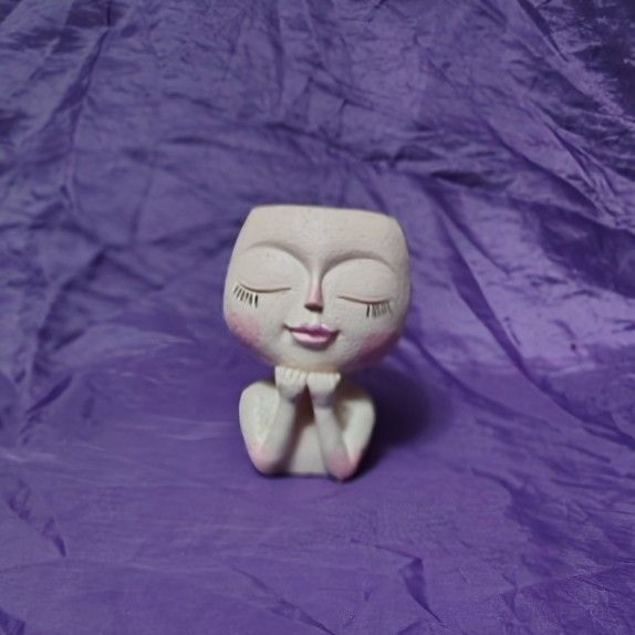 Plant Girl Flower Pot