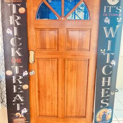 Halloween Porch Sign Banners
