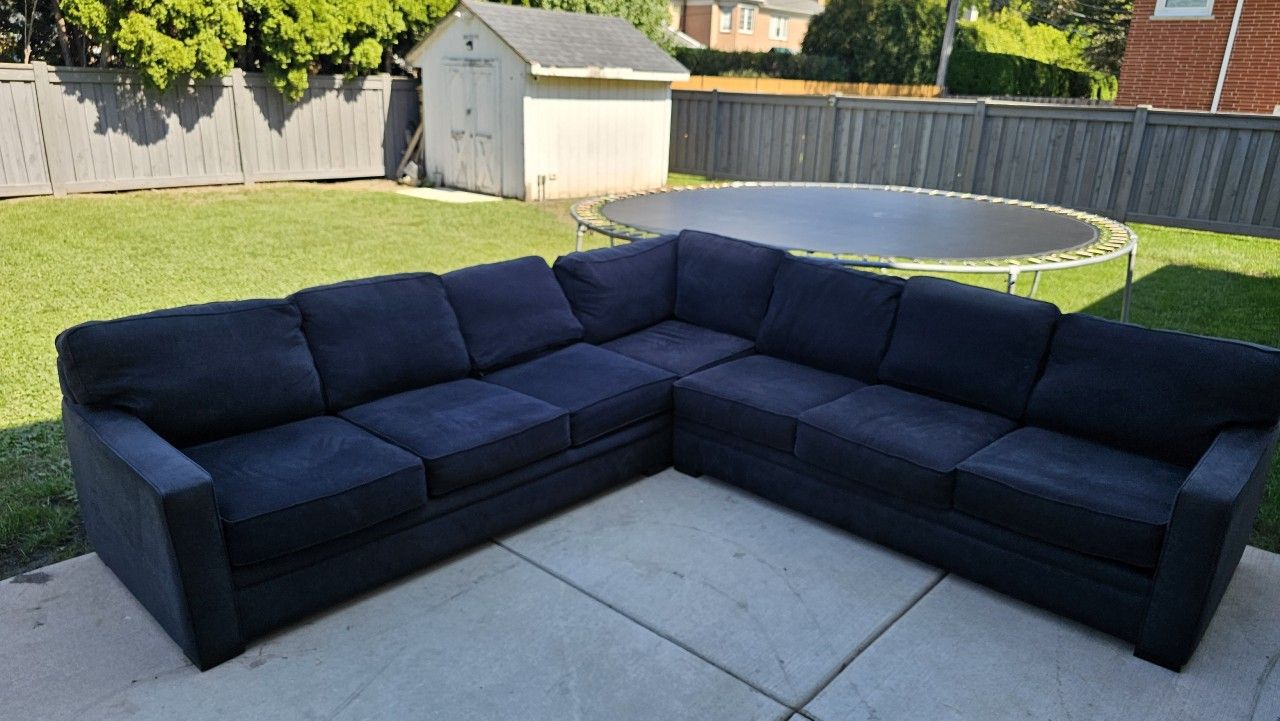 Good Condition Black Couch