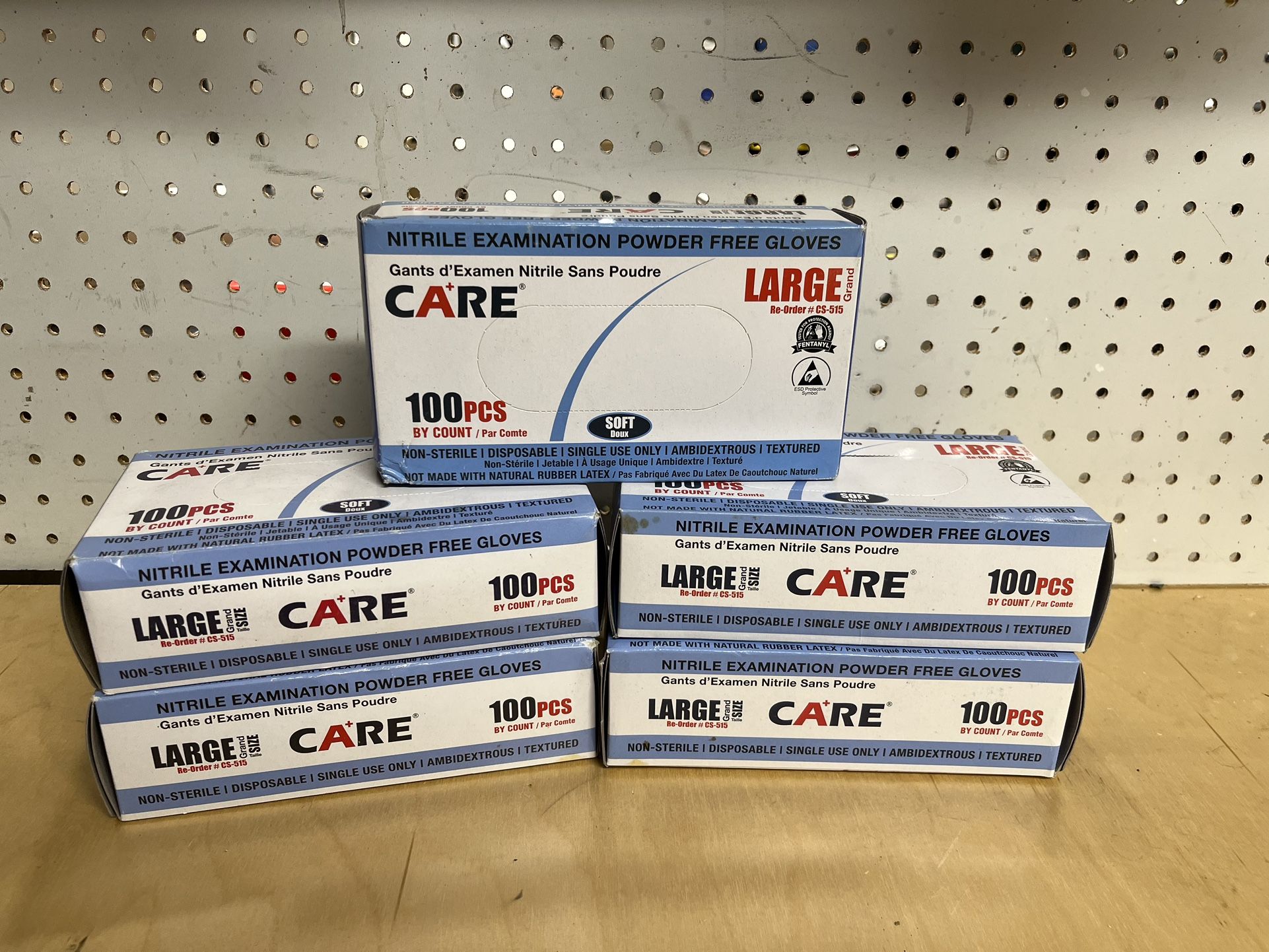 Nitrile 5mil Large Cleaning/automotive Gloves “500” 5 Box’s