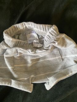 Carter's Newborn Baby Pants Gray