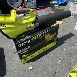 RYOBI 40V HP Brushless Whisper Series 160 MPH 650 CFM Cordless Battery Leaf Blower (Tool Only)