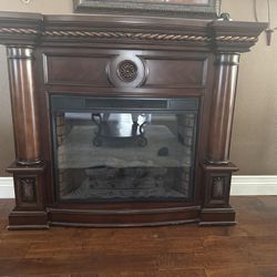 Electric Heater Fireplace Mantle