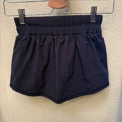 LULULEMON Women Black Mini Athletic Skort Size 2