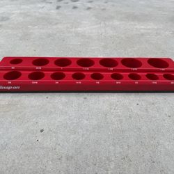 Snap On Tools SAE Socket Tray Magnetic Organizer 1/2” Drive Snap-On  Also have full sets and singles of these in different colors and both metric and 
