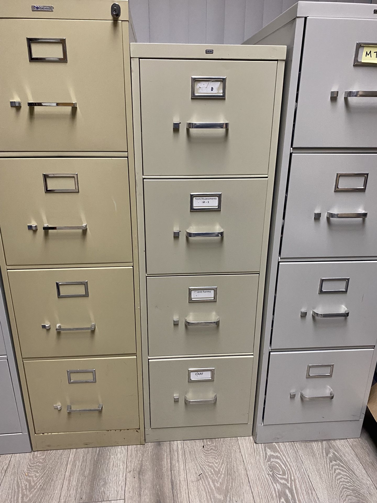 Metal File Cabinet - 1 Available