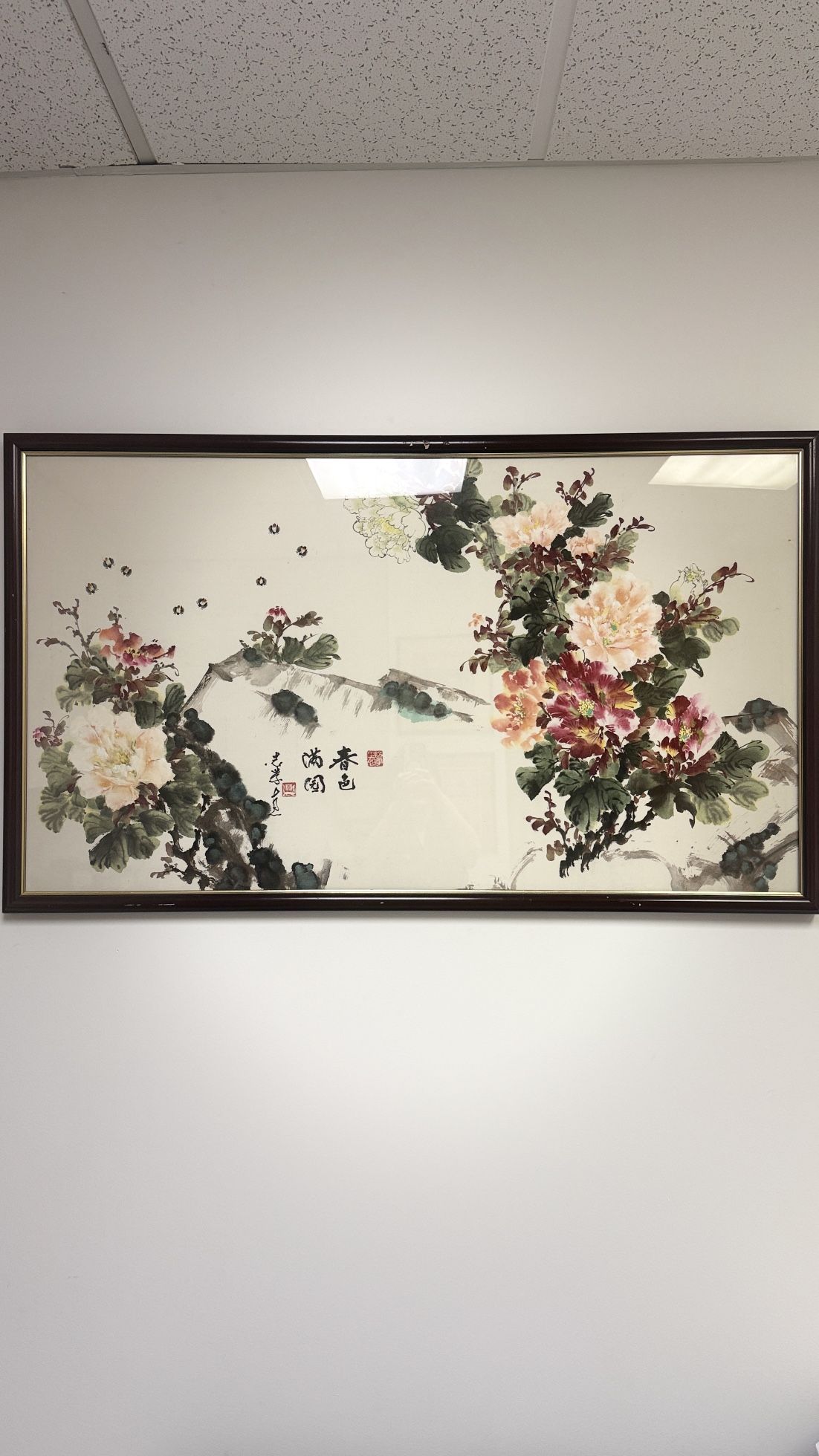 A Pair Of Chinese Watercolor Paintings 