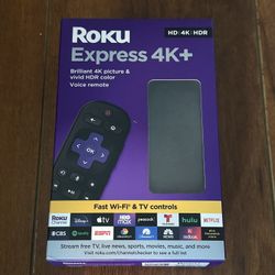 Roku Express 4K+  Stick