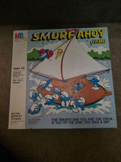 VINTAGE smurfs game