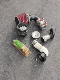 Cold Air Intake Kit with Pipes and Couplers
