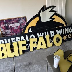 Buffalo Wild Wings Outside Acrylic Signs And Letters 