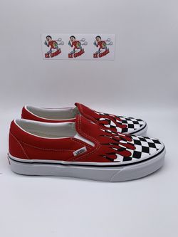 Jual Checker loopbone Flame Old Skool