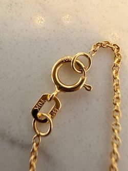 10K Solid Gold Anchor Chain and Bracelet Set