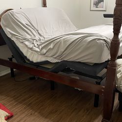 Queen Size Adjustable Bed Frame And Mattress