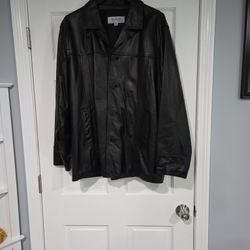 Leather Coat