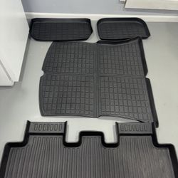 Floor Mats for Tesla Model Y 2021-2024