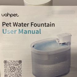 Pet Water Fountain