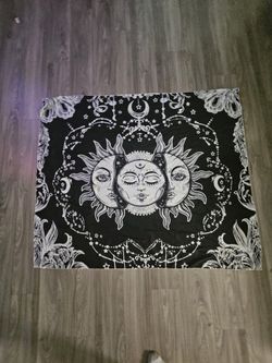 Sun And Moon Tapestry