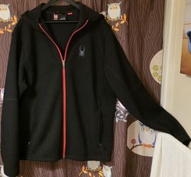 Men's SPYDER Knitted Jacket w/Hood XXL