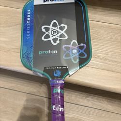 Proton Peacock Elongated 15mm Pickleball Paddle 