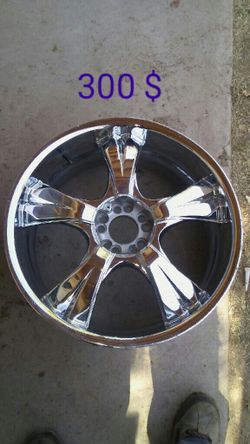 20 inch universal. Rims. Dot t zow....