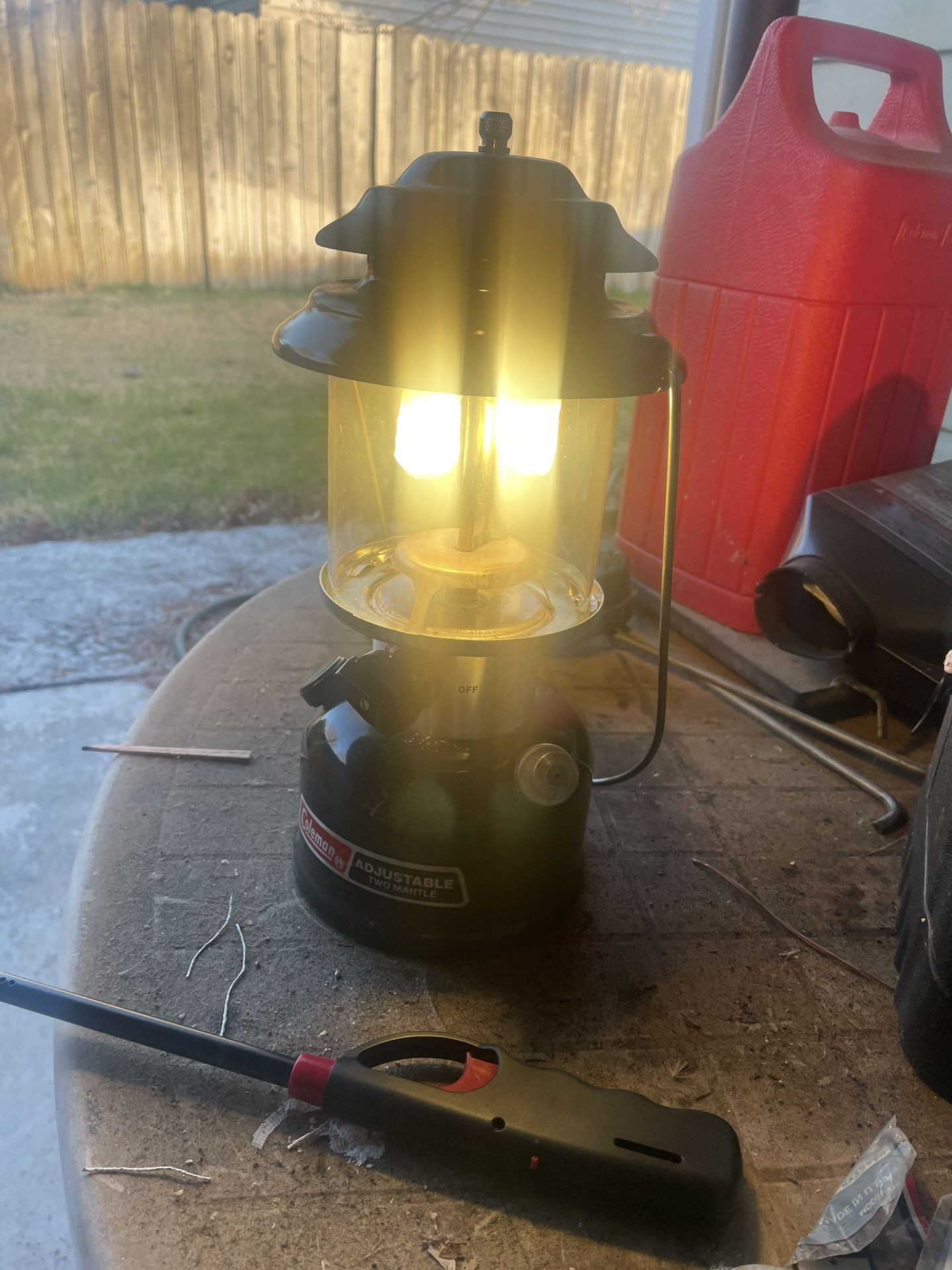 Coleman White Gas Lantern