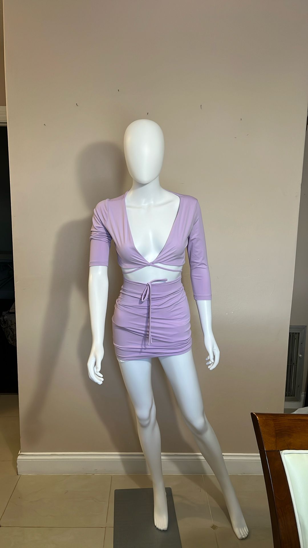 Top And Mini Skirt