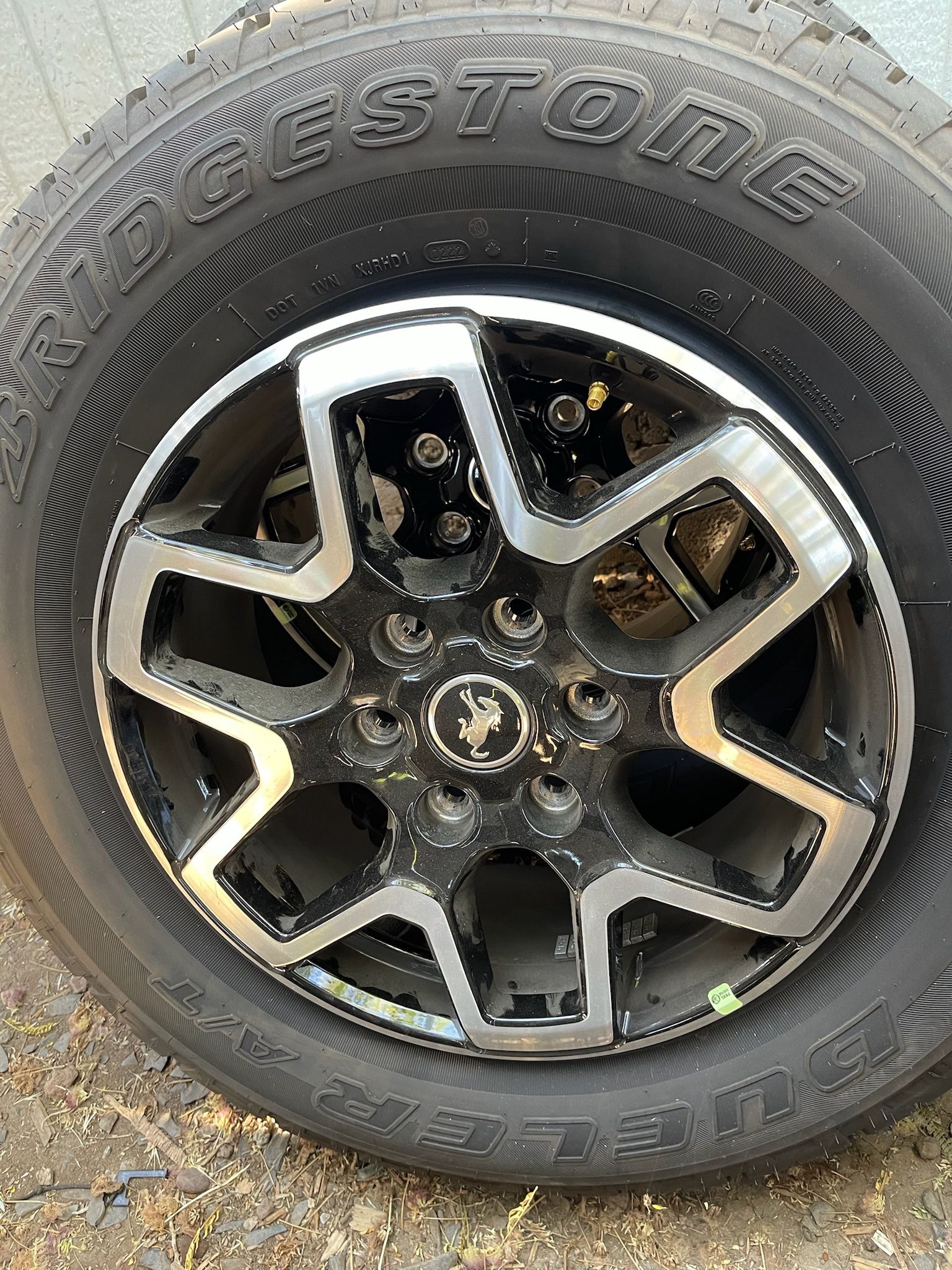 5 2023 Bronco Wheels and Tires (New)